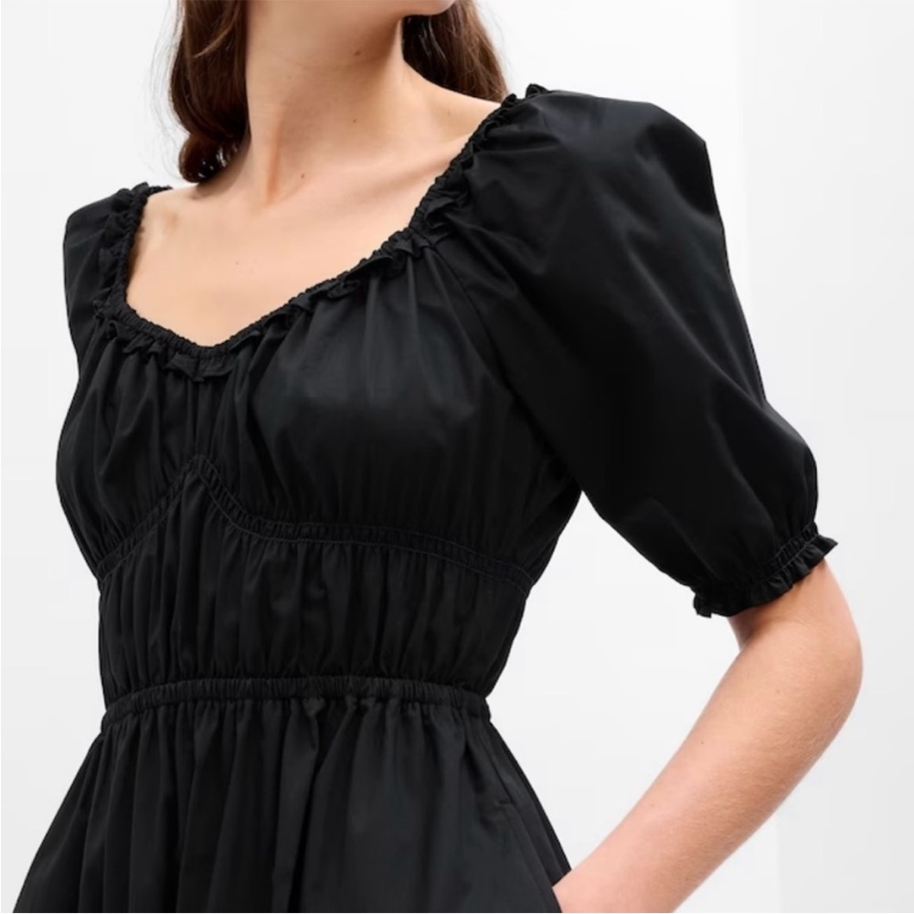 2/$50 or 3/$75  GAP Puff Sleeve Midi Dress NWT